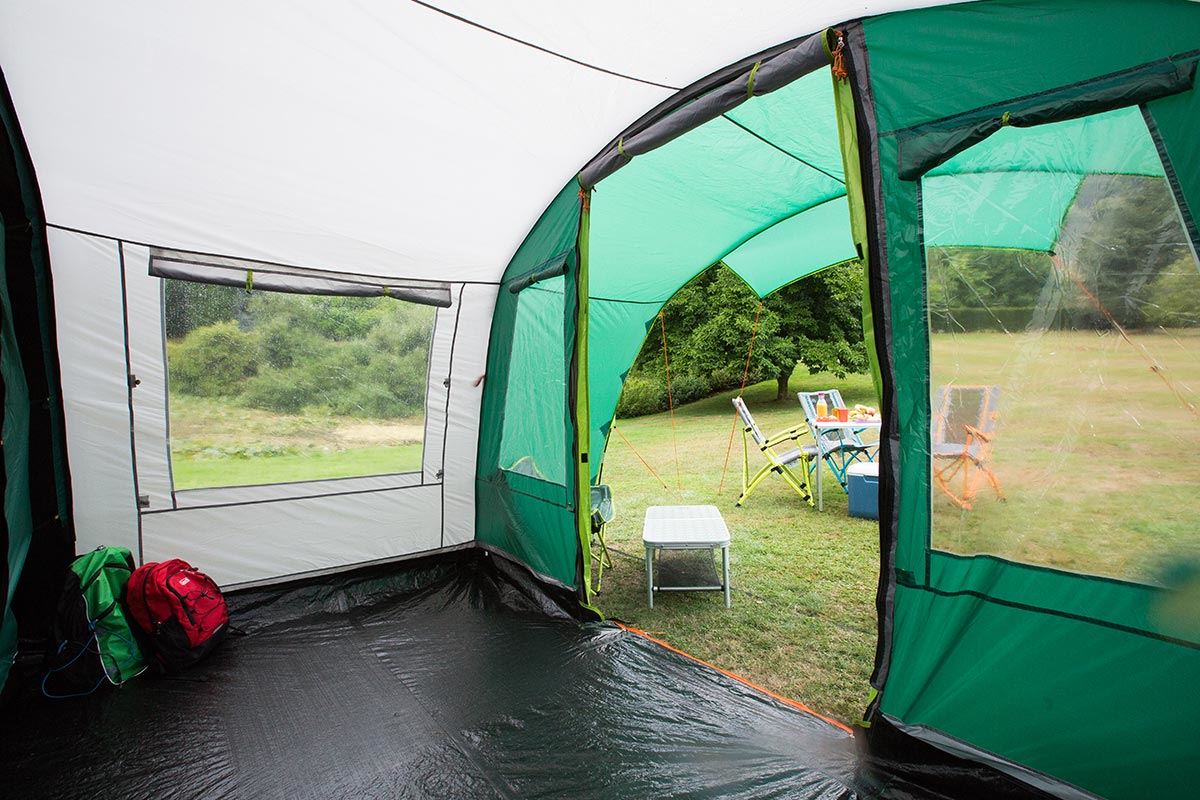 Coleman Rocky Mountain 5 Plus XL Family Tunnel Tent Camping Outdoors