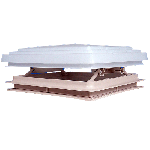Beige MPK Skylight Roof Vent 400 x 400mm With Caravan Motorhome