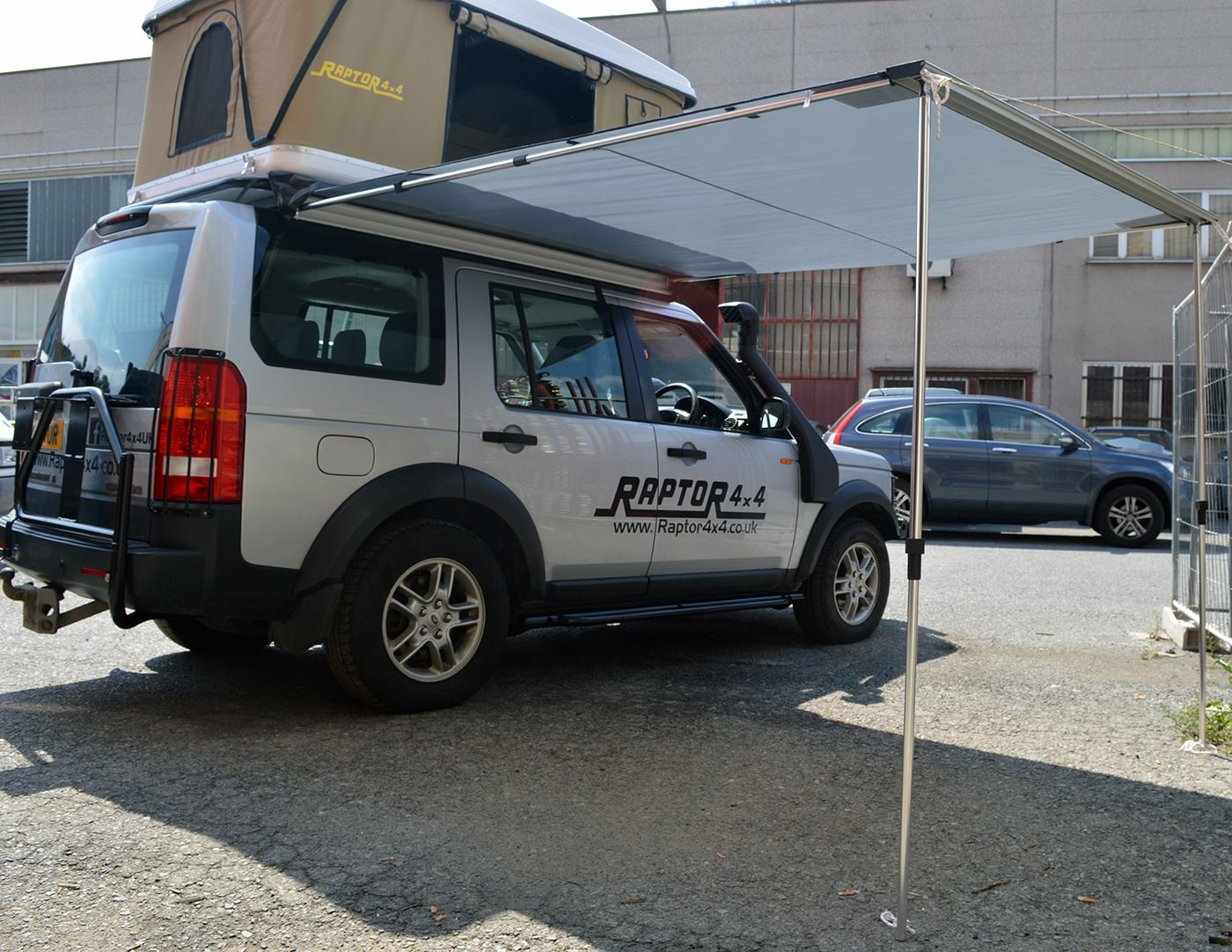 Raptor 4x4 Side Awning Pull Out Shelter Land Rover Suzuki Mitsubishi