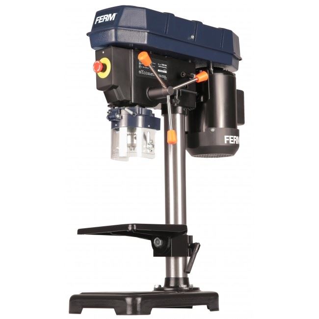Ferm Pillar Drill Bench Table 5 Speed Electric 230V 350W Metal Wood