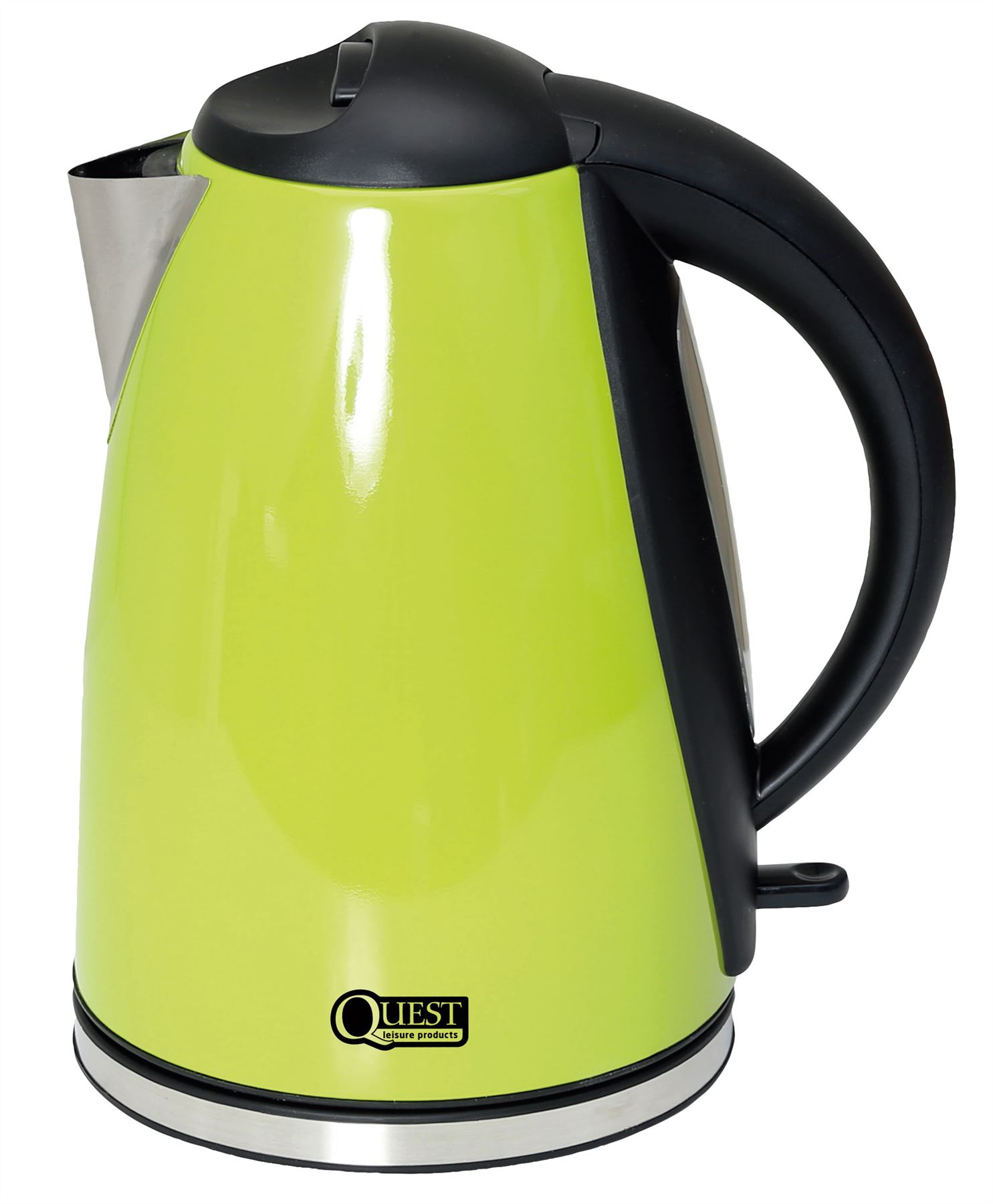 Quest 1.8L Low Wattage Stainless Steel Kettle in Green 5055924804703 eBay