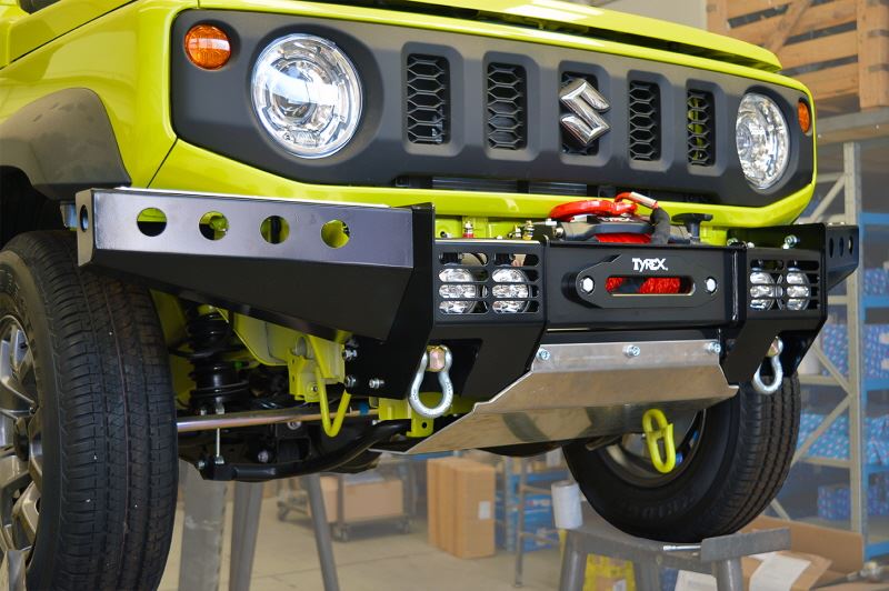 Raptor 4x4 Front Squared Winch Bumper Suzuki Jimny 2018 Heavy Duty eBay