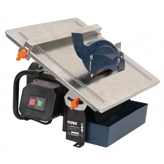 Ferm 180mm 600W Wet Electric Tile Cutter Saw + FREE Diamond Blade | eBay