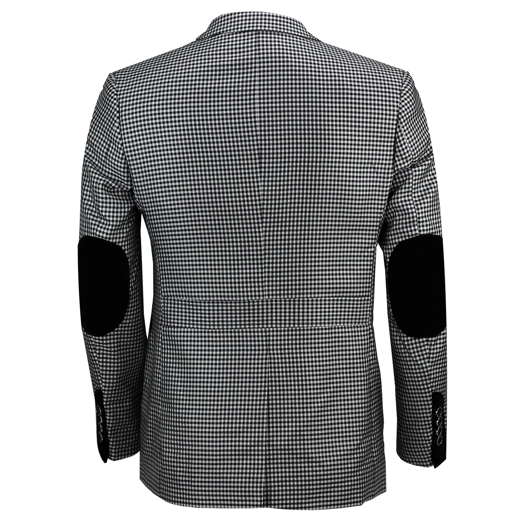 White black blazer 60s mod clothing retro style black & white blazer jacket for men. uk modshopping blazer jacket.