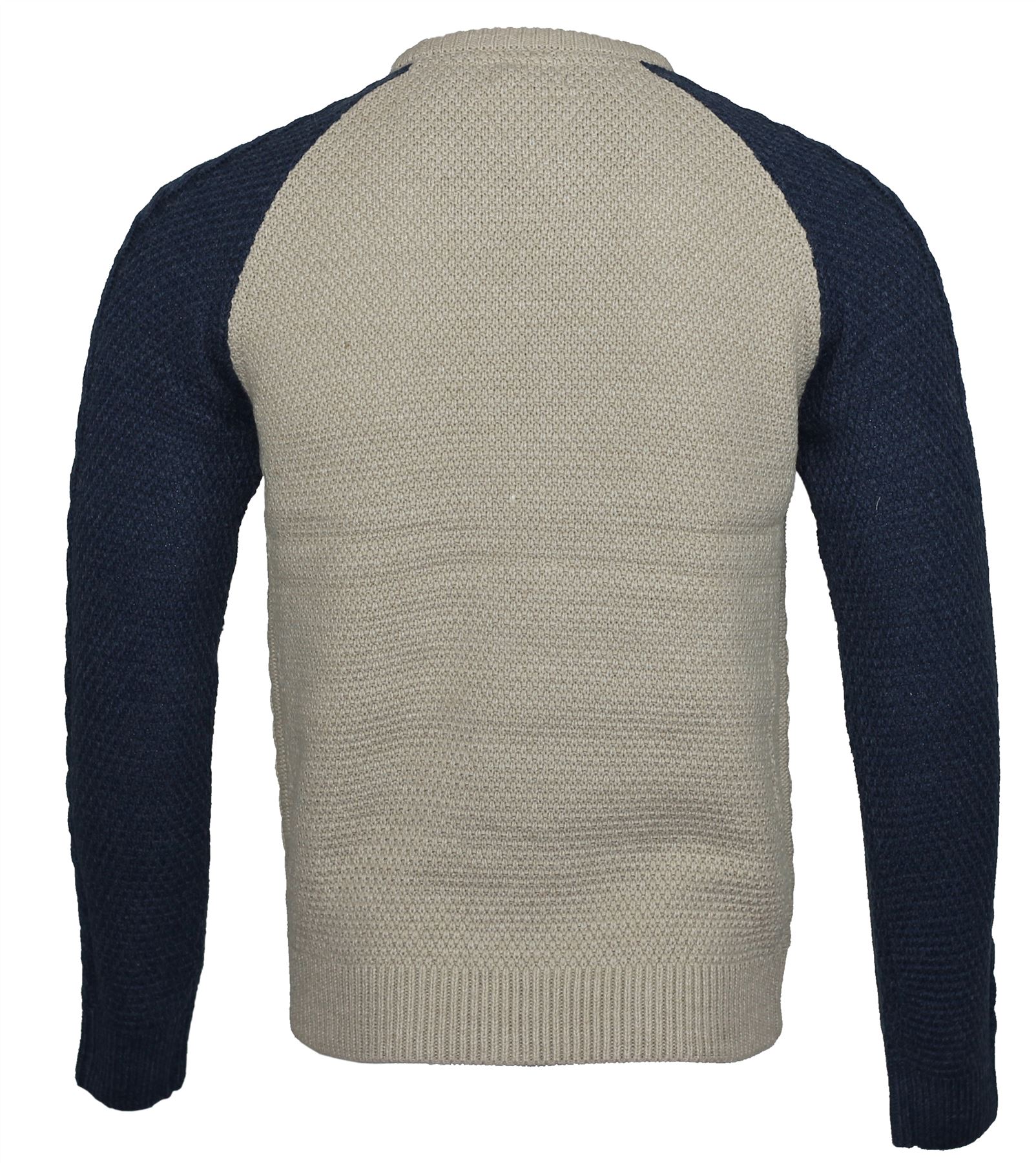 Mens Winter Cable Knit Crew Neck Casual Smart Sweater Jumper eBay