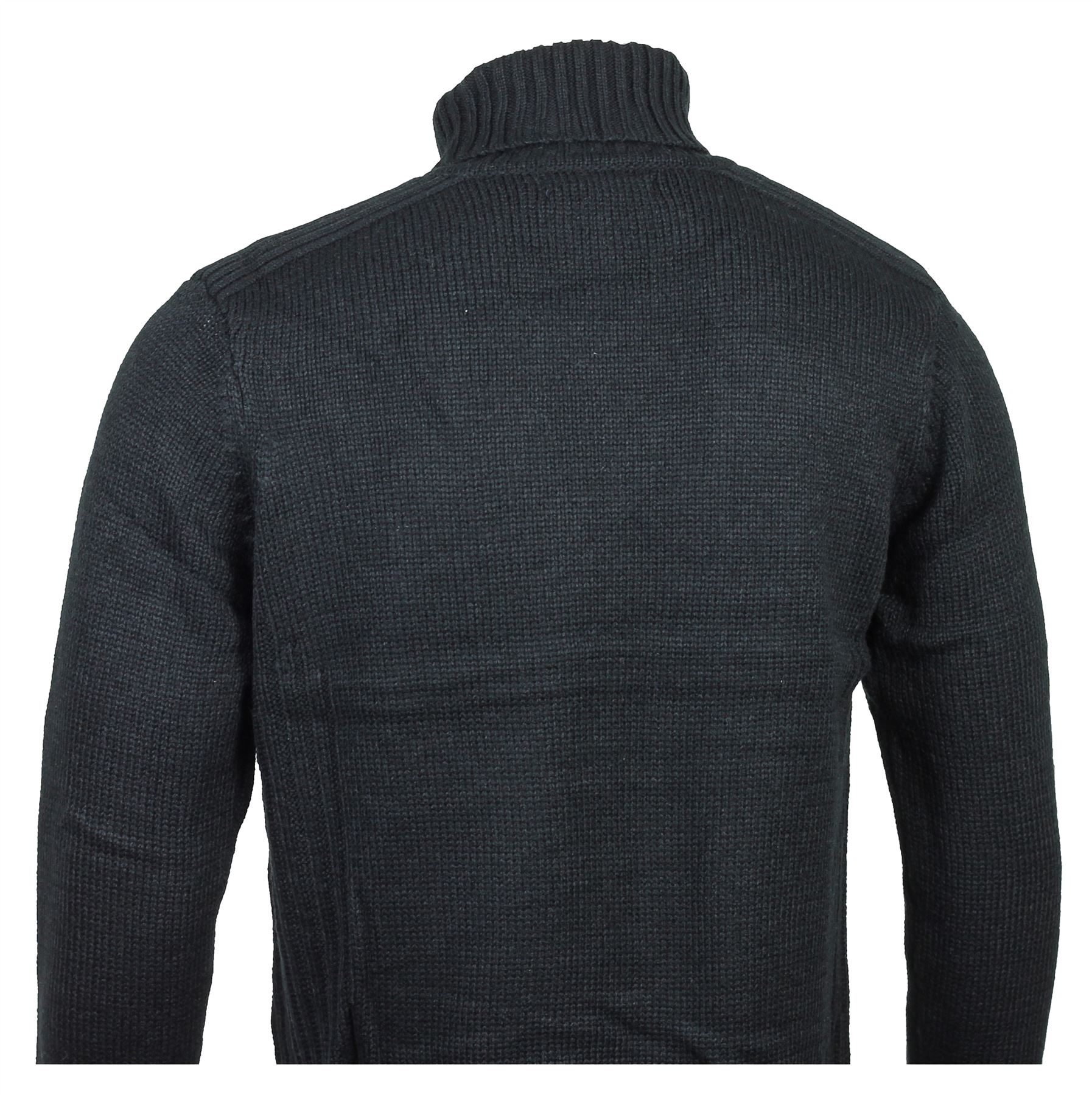 Mens Smart Knitted Roll Neck Jumpers Casual Pullover Sweaters eBay