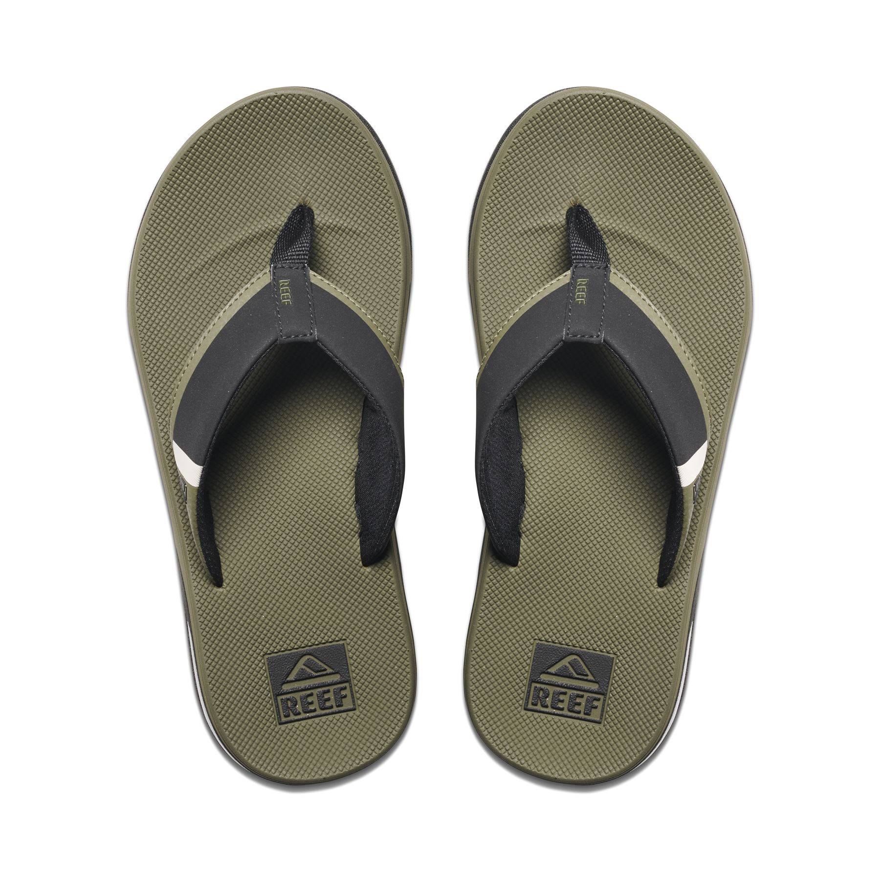 Reef Mens Sandals Fanning Low Olive 