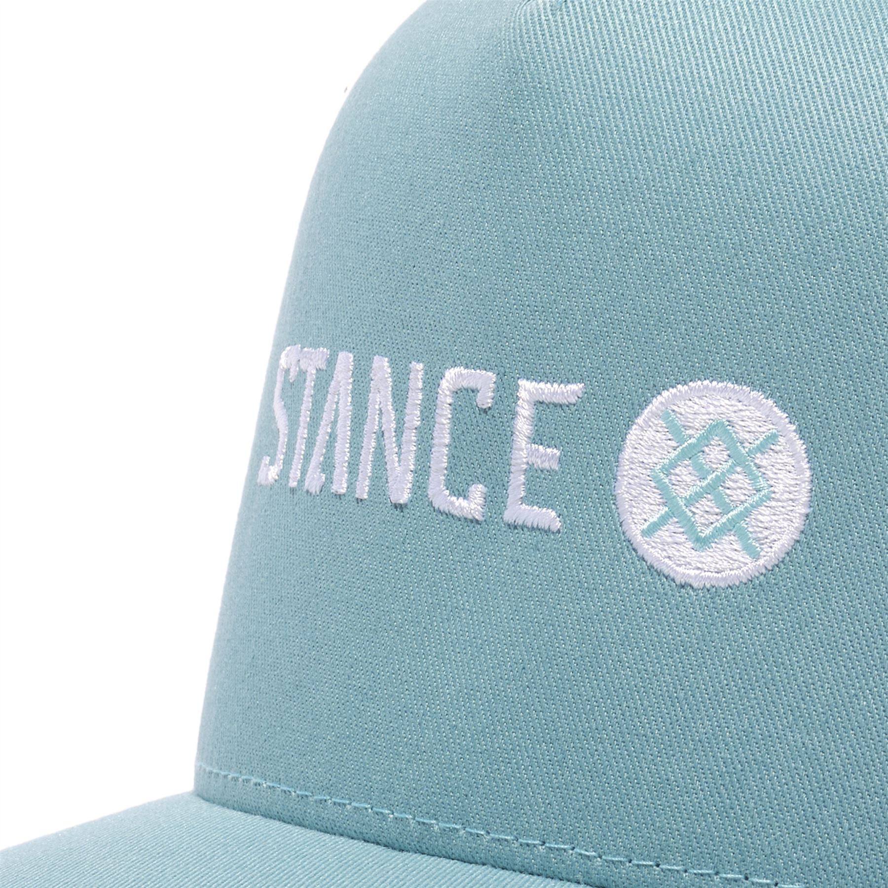 Gorra Stance 6 paneles para hombre Snapback curva pico ~ icono - Imagen 7 de 7