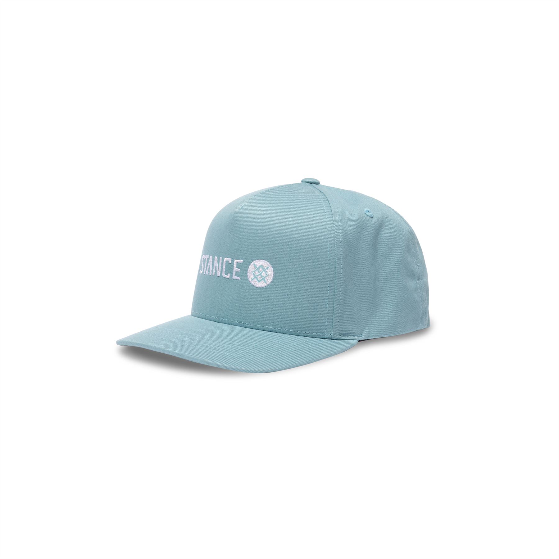 Gorra Stance 6 paneles para hombre Snapback curva pico ~ icono - Imagen 6 de 7