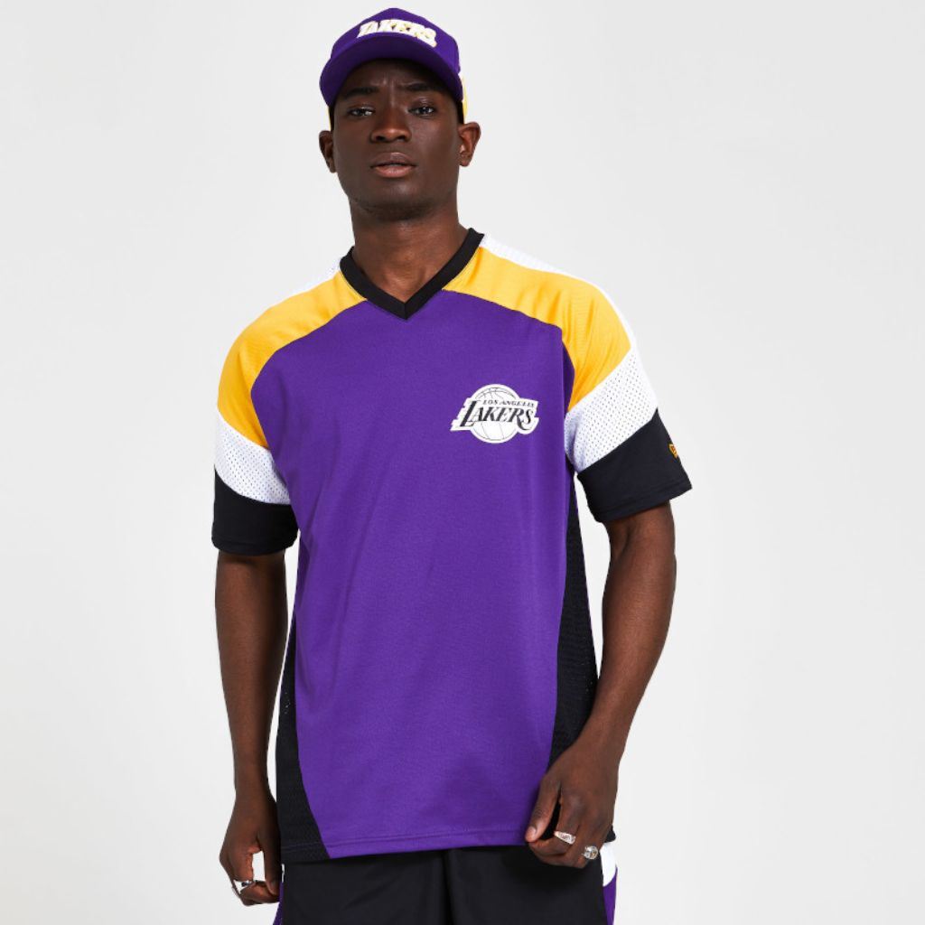 NBA Diagonal Panel Oversized T-Shirt 