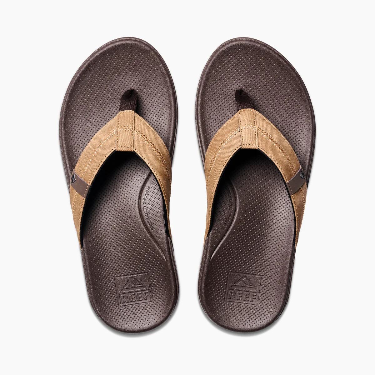 Reef Cushion Sandals Water Friendly Phantom 2.0 Brown Tan