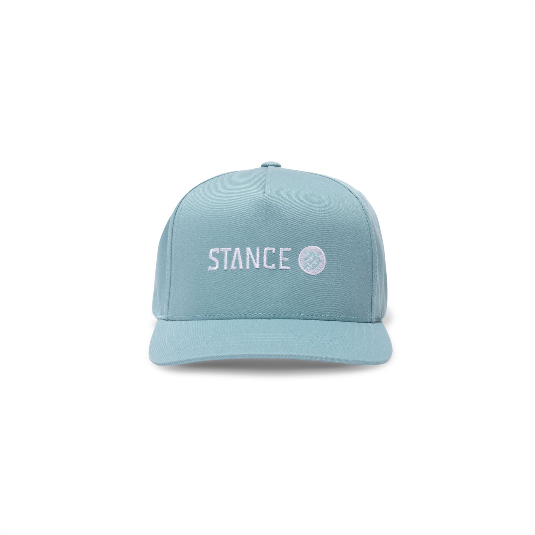 Gorra Stance 6 paneles para hombre Snapback curva pico ~ icono - Imagen 5 de 7