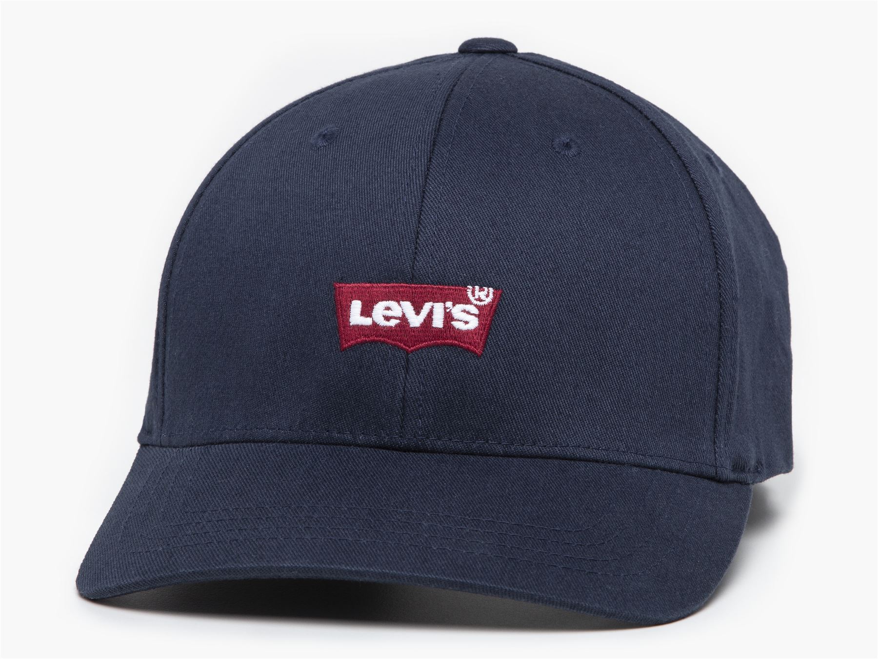 Levi's Classic Twill Curve Flexfit Cap ~ Mid Batwing navy | eBay