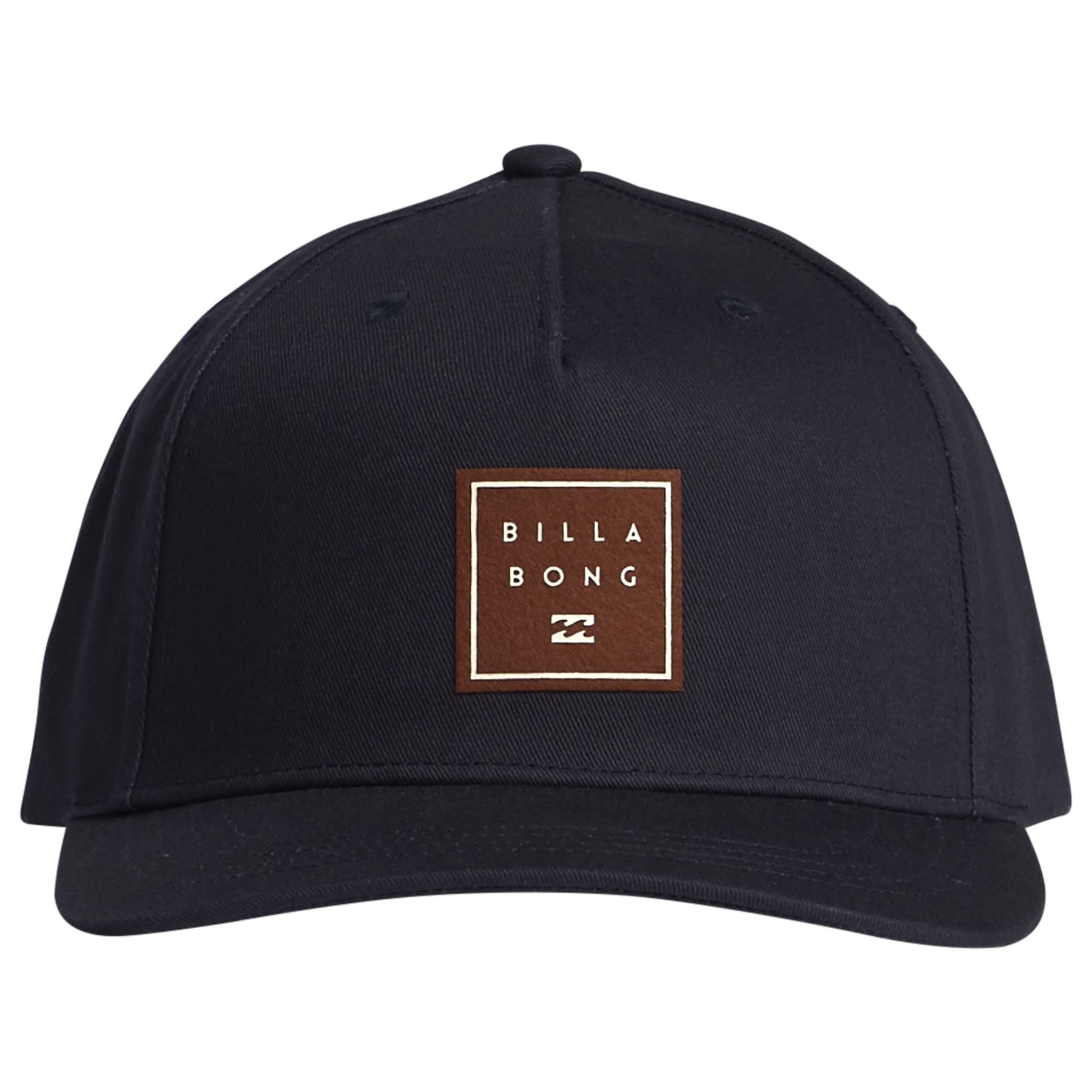 Billabong Mens Snapback Medium Curve Cap ~ Stacked Navy
