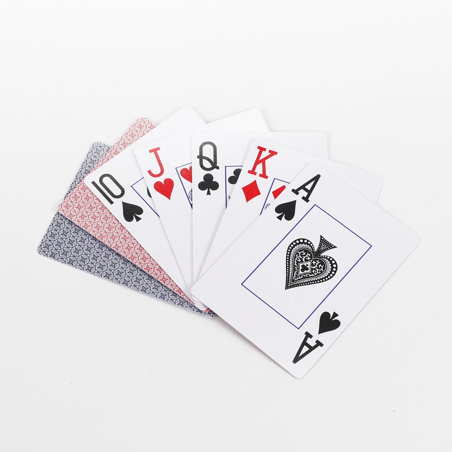 Vinsani Traditional Check Poker Casino Plastic Coated Playing Cards Decks - Picture 35 of 49