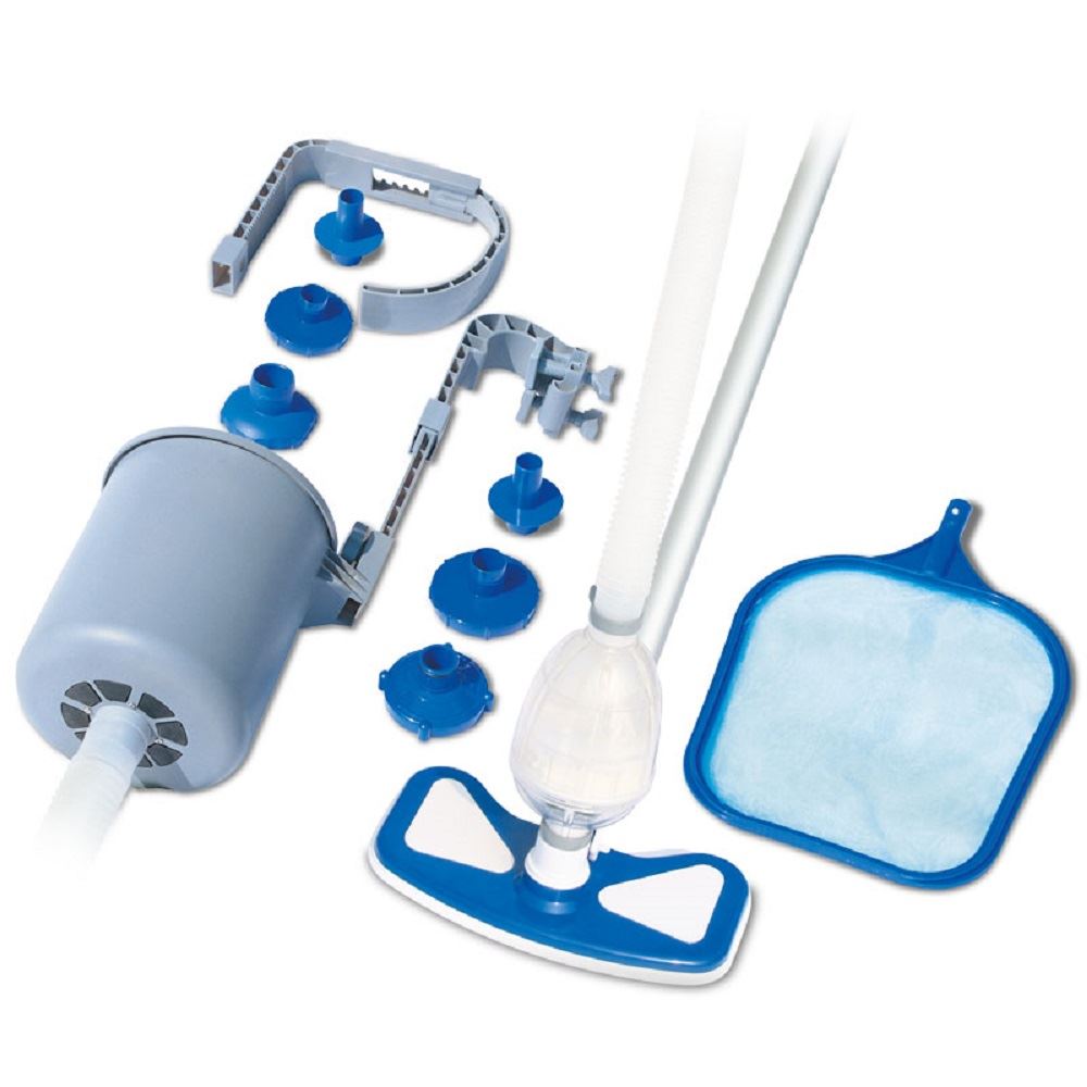 Deluxe Swimming Paddling Pool Hot Tub Cleaning Vacuum Skimmer