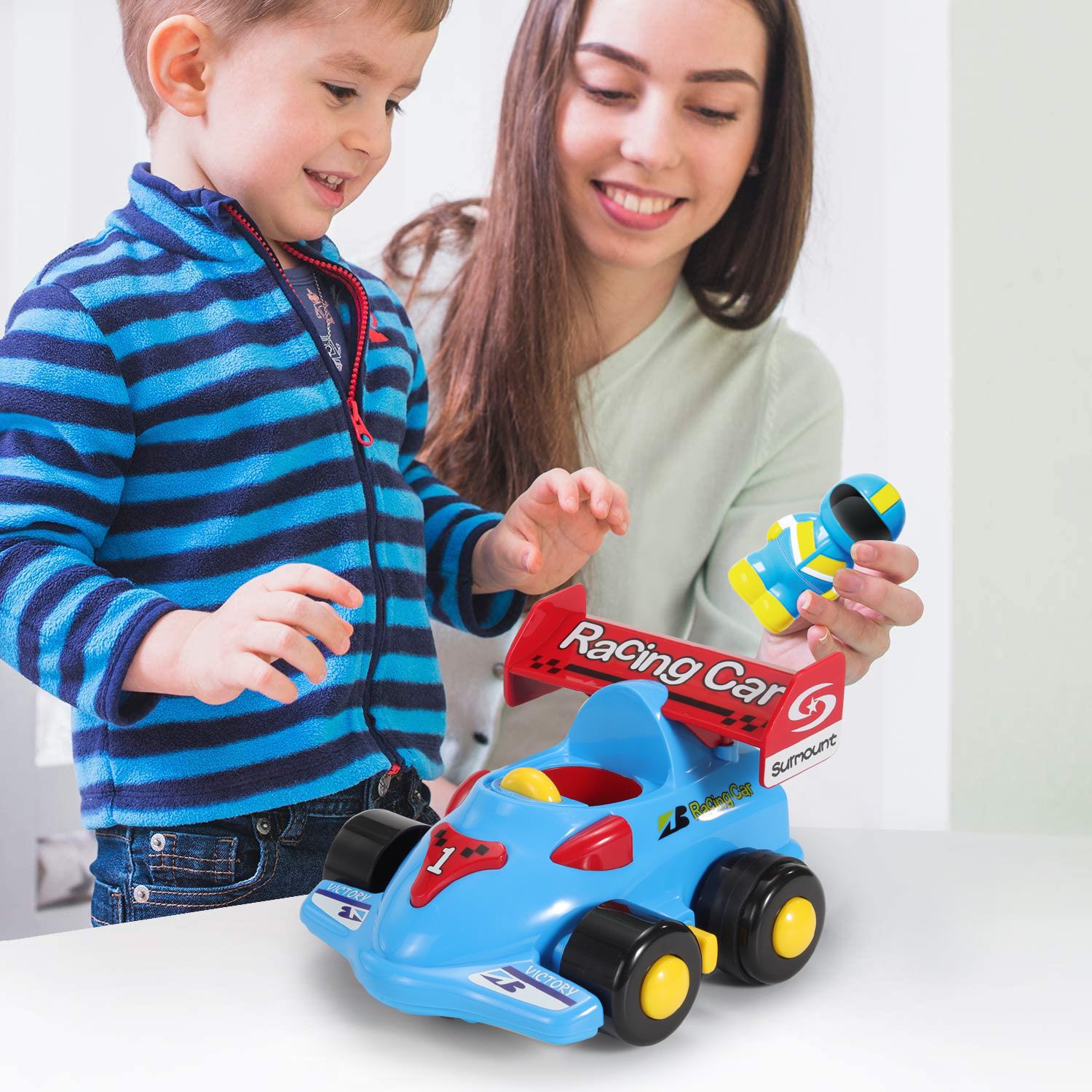 SOKA My First Remote Controlled Racing Car for Toddlers with Sound and Light - Picture 9 of 28