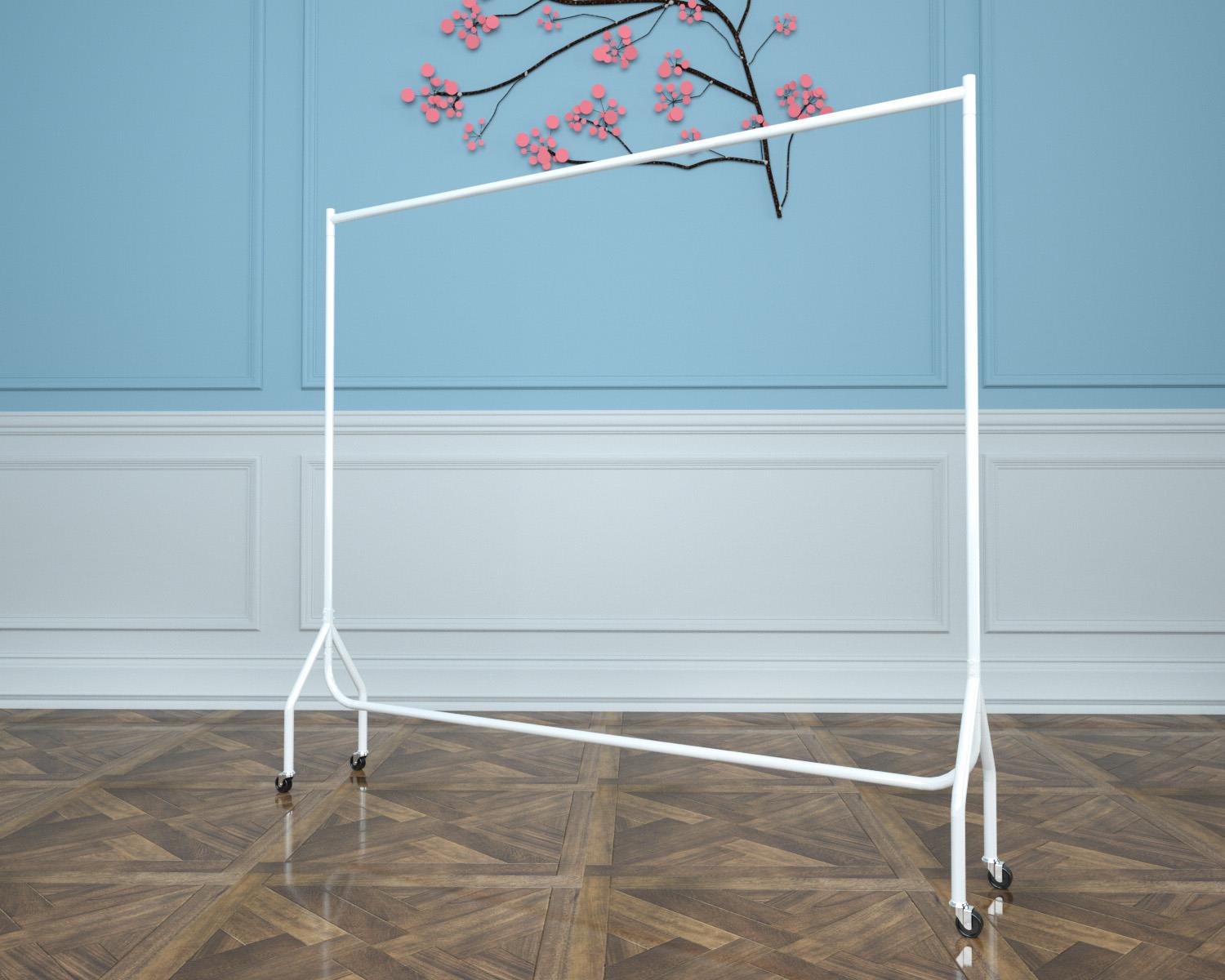 Vinsani Garment Heavy Duty Rail Clothes Shirts Dress Hanging Display