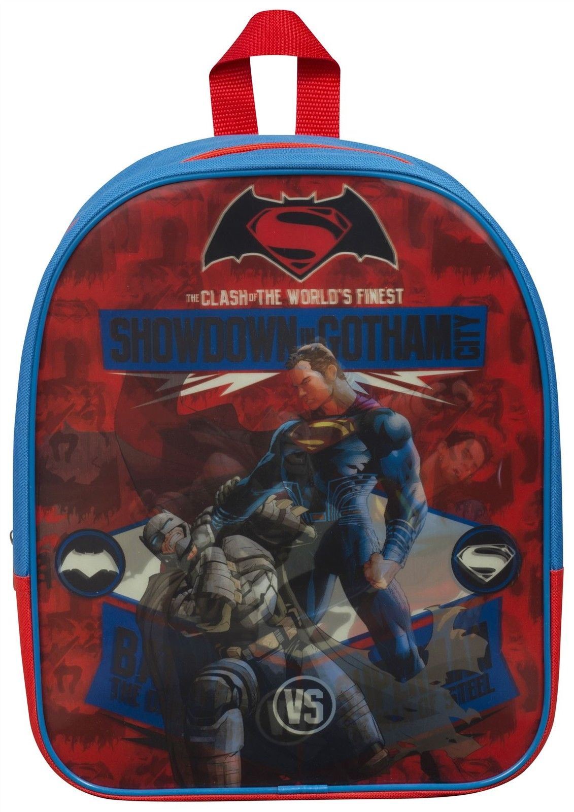 Marvel Batman vs Superman Lenticular Backpack School Bag Kids Childrens Holiday