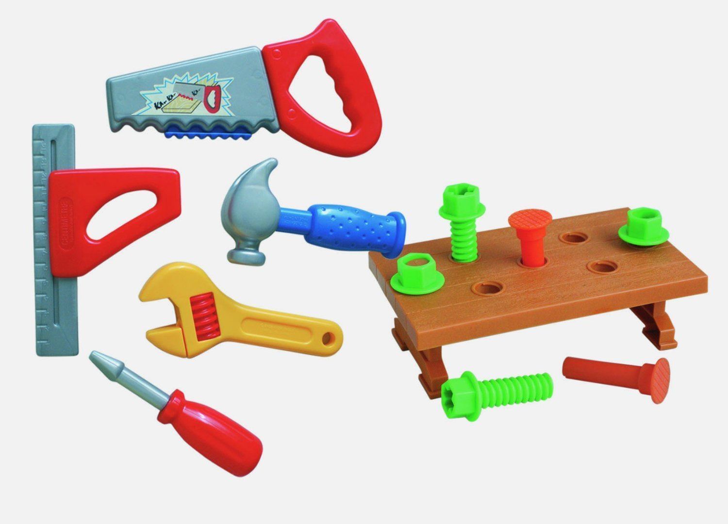 Boys Kids Children Role Play Toy Tool Work Bench Set in Hard Carry Case