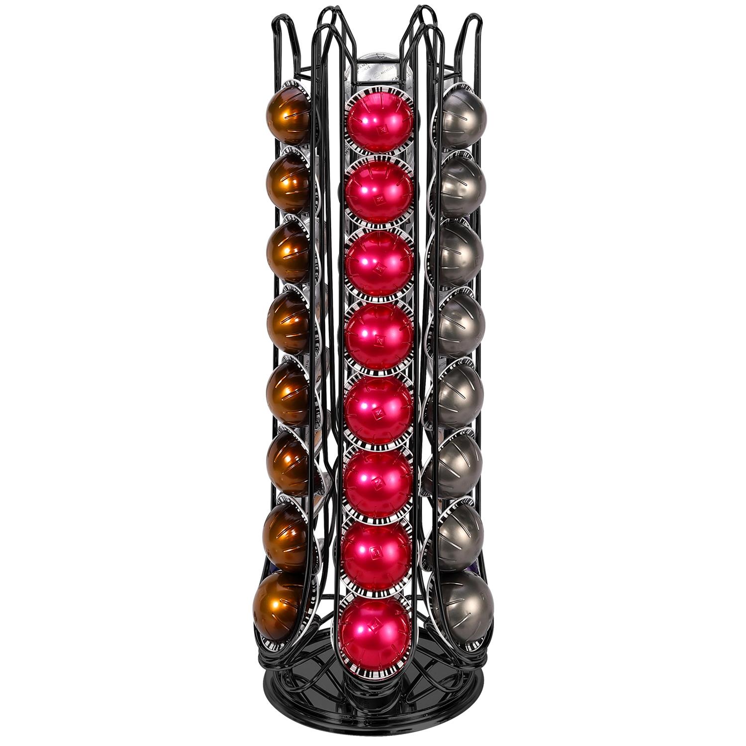Vinsani 48 Coffee Pod Holder Rotating for Nespresso Vertuo Vertuoline Capsules - Picture 13 of 25