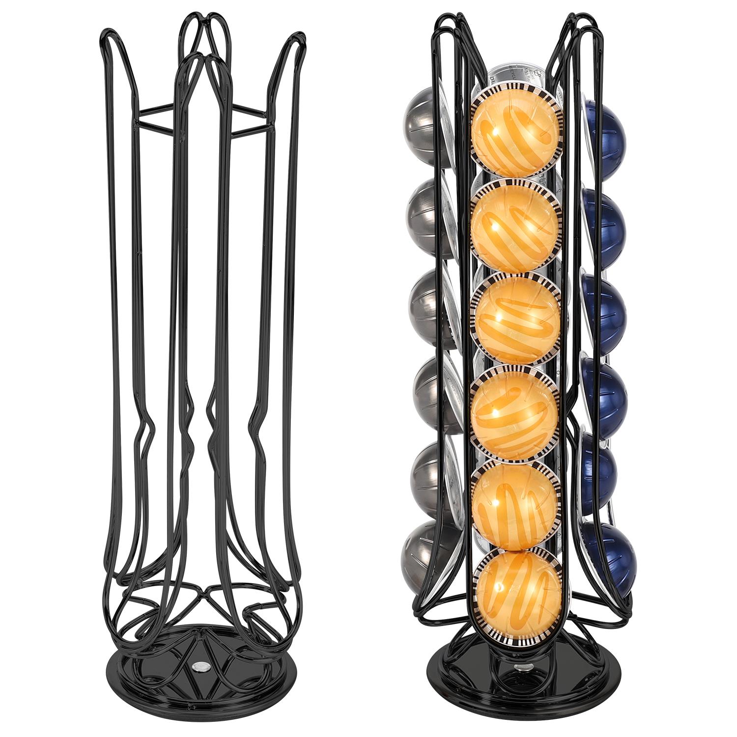 Vinsani 24 Coffee Pod Holder Rotating Nespresso Vertuo Vertuoline Capsules - Picture 12 of 25