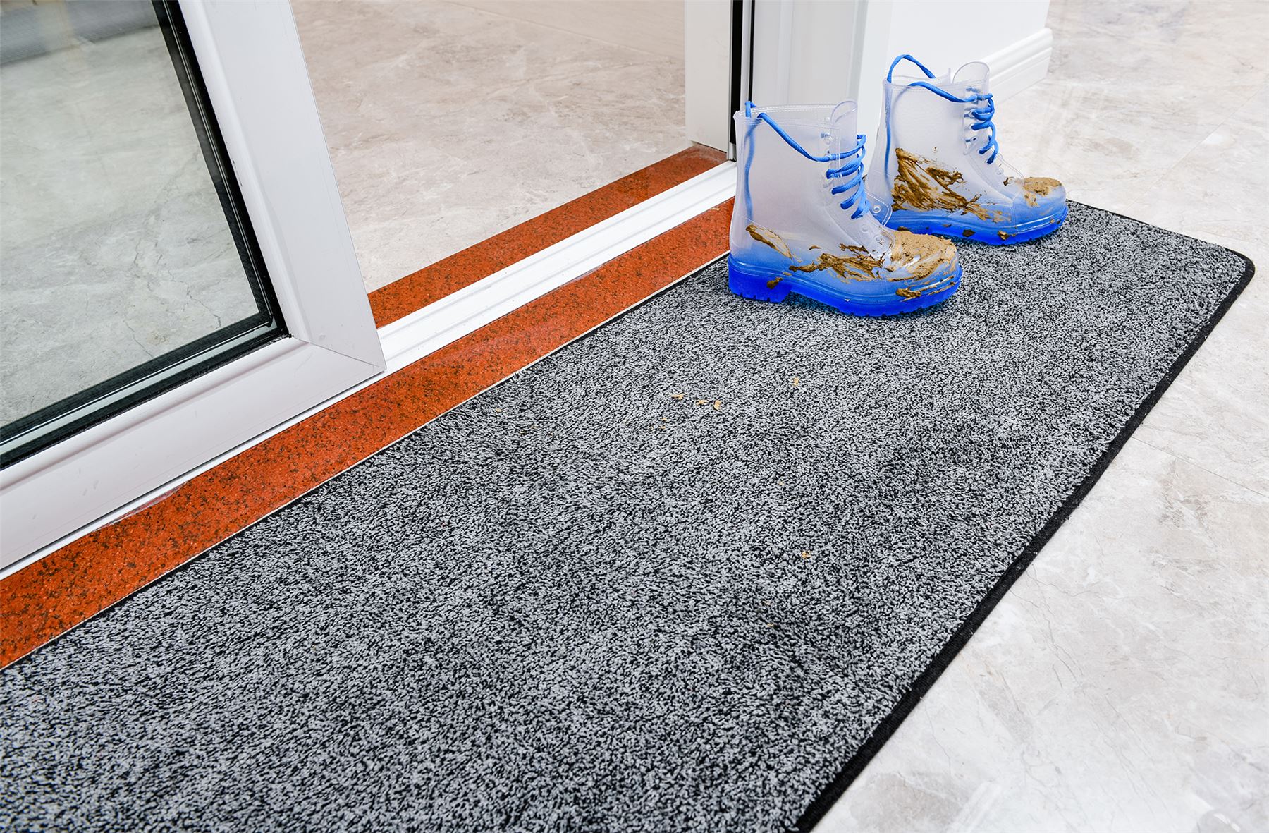 Vinsani Magic Clean Step Mat NonSlip Machine Washable Door mat Carpet