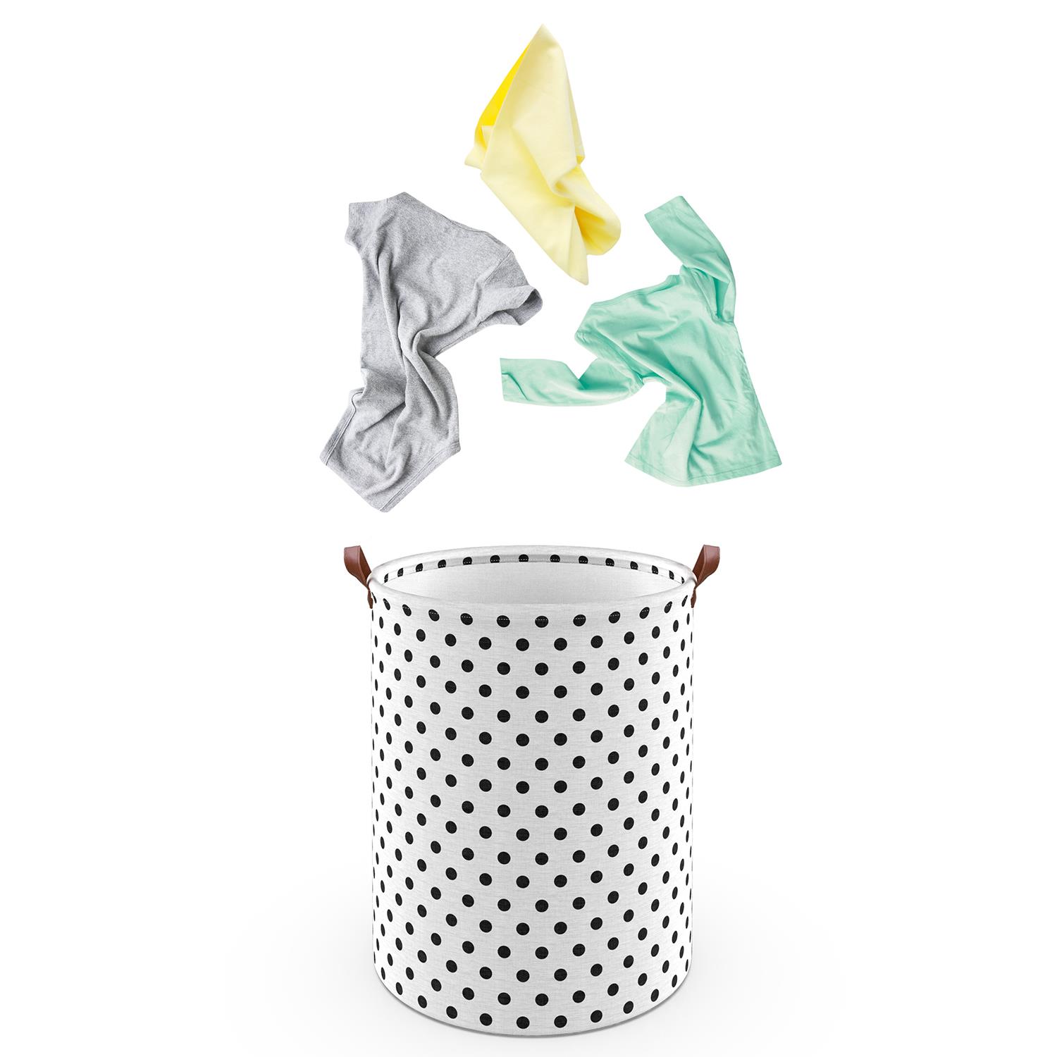 Vinsani Freestanding Laundry Basket Storage Sorter with Drawstring Lid - Picture 44 of 111