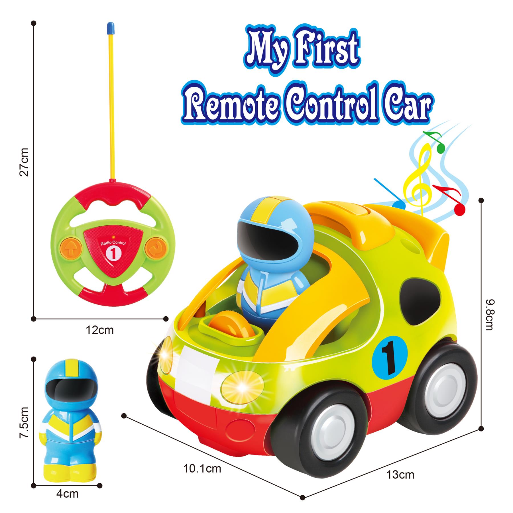 SOKA My First Remote Controlled Car for Toddlers with Light and Sound eBay