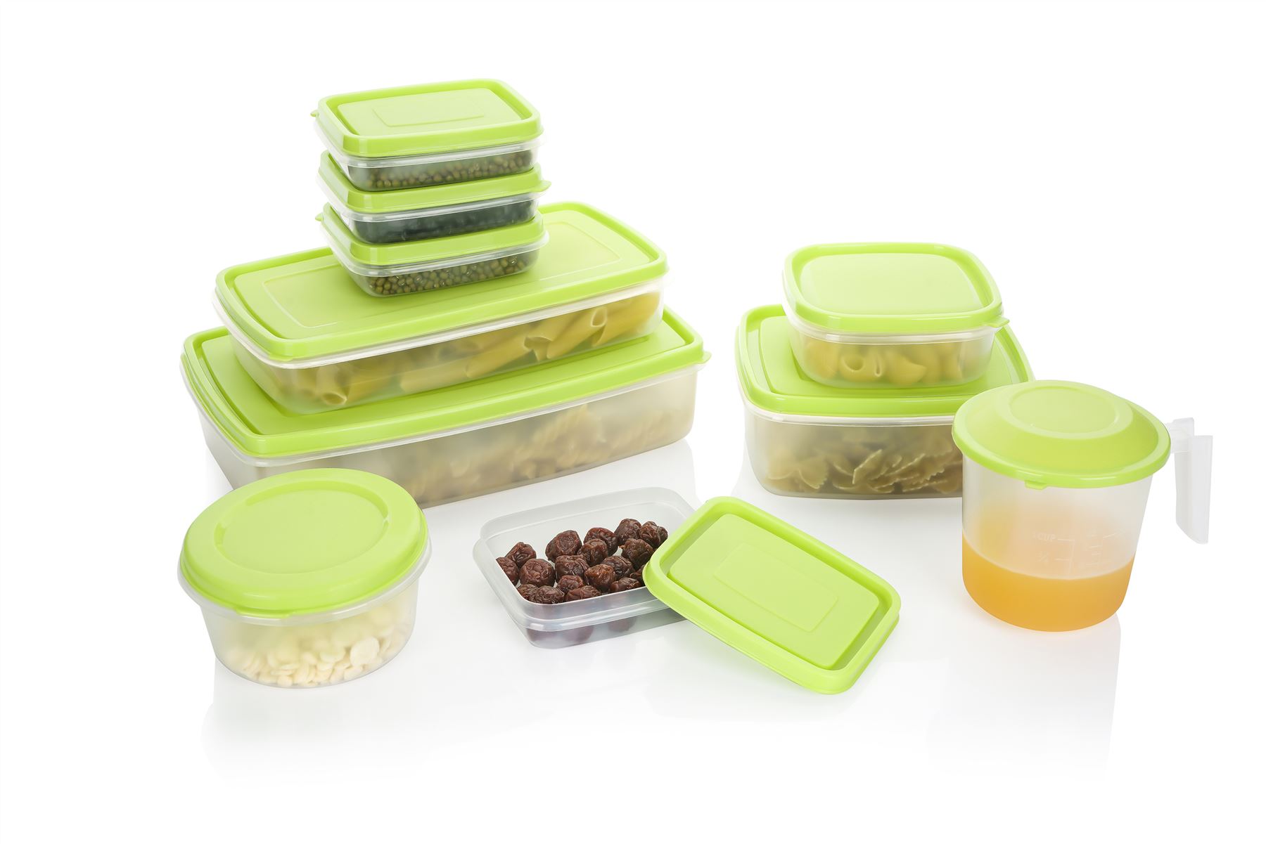 Attractive Freezer Safe Storage Containers Part - 7: Sentinel Vinsani 20pcs Microwave Food Storage Container Set - Dishwasher U0026 Freezer Safe