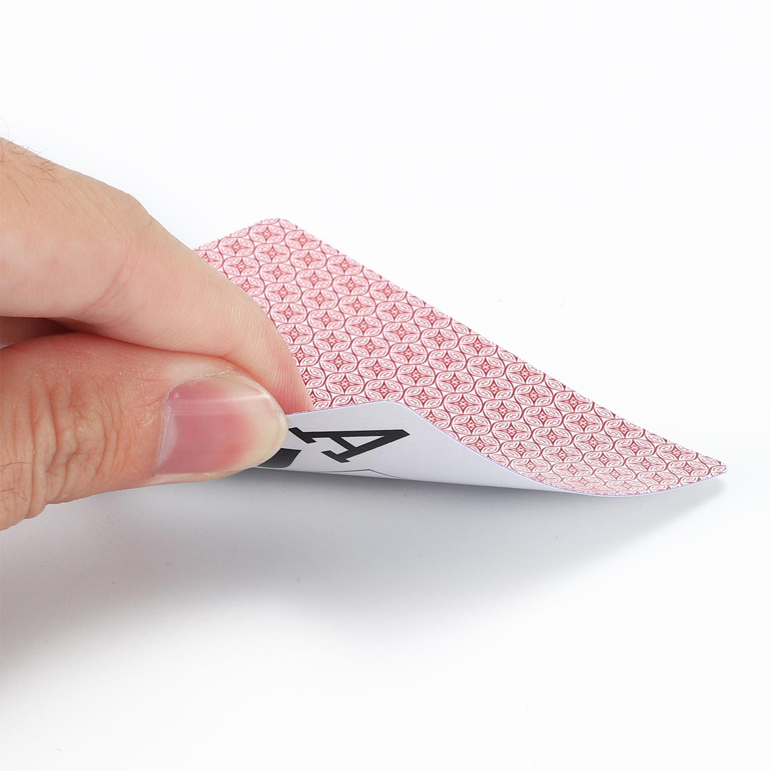 Vinsani Traditional Check Poker Casino Plastic Coated Playing Cards Decks - Picture 10 of 49