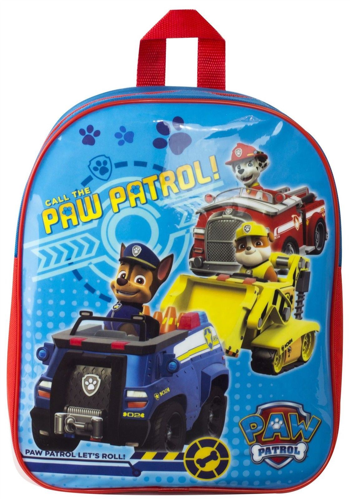 Paw Patrol School Travel Bag Marshall Rubble Chase Shoulder Strap Kids
