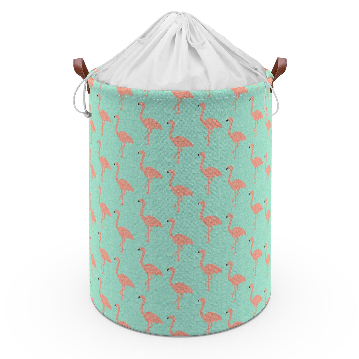 Vinsani Freestanding Laundry Basket Storage Sorter with Drawstring Lid - Picture 25 of 111