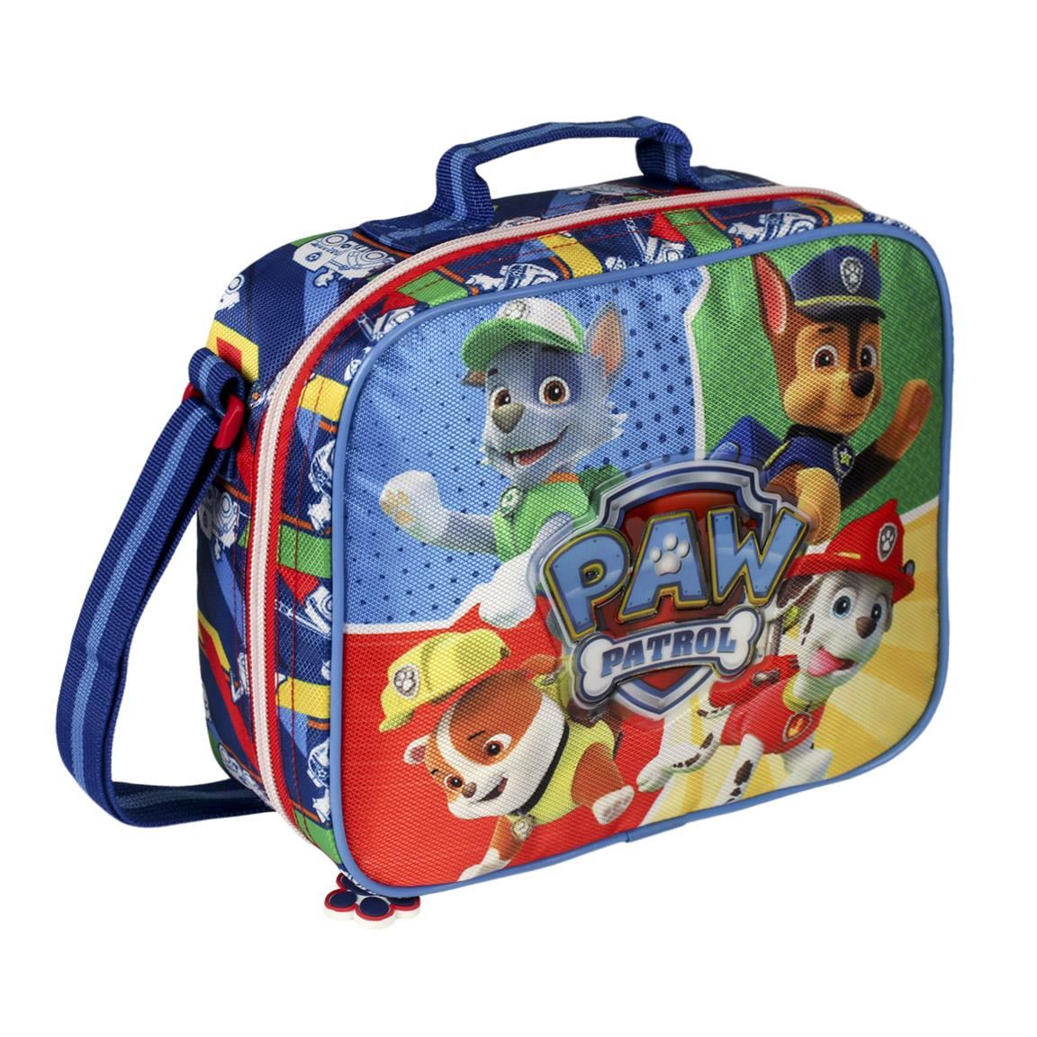 Paw Patrol Large Lunch Bag with Sports Bottle & Sandwich Box