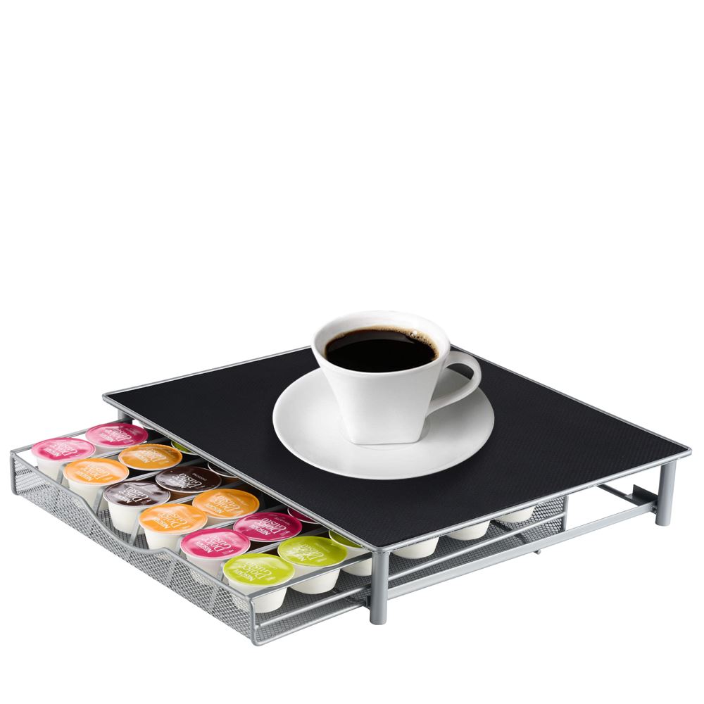 Vinsani Rotating Coffee Capsule Pod Stackable Holder Tower Rack Storage