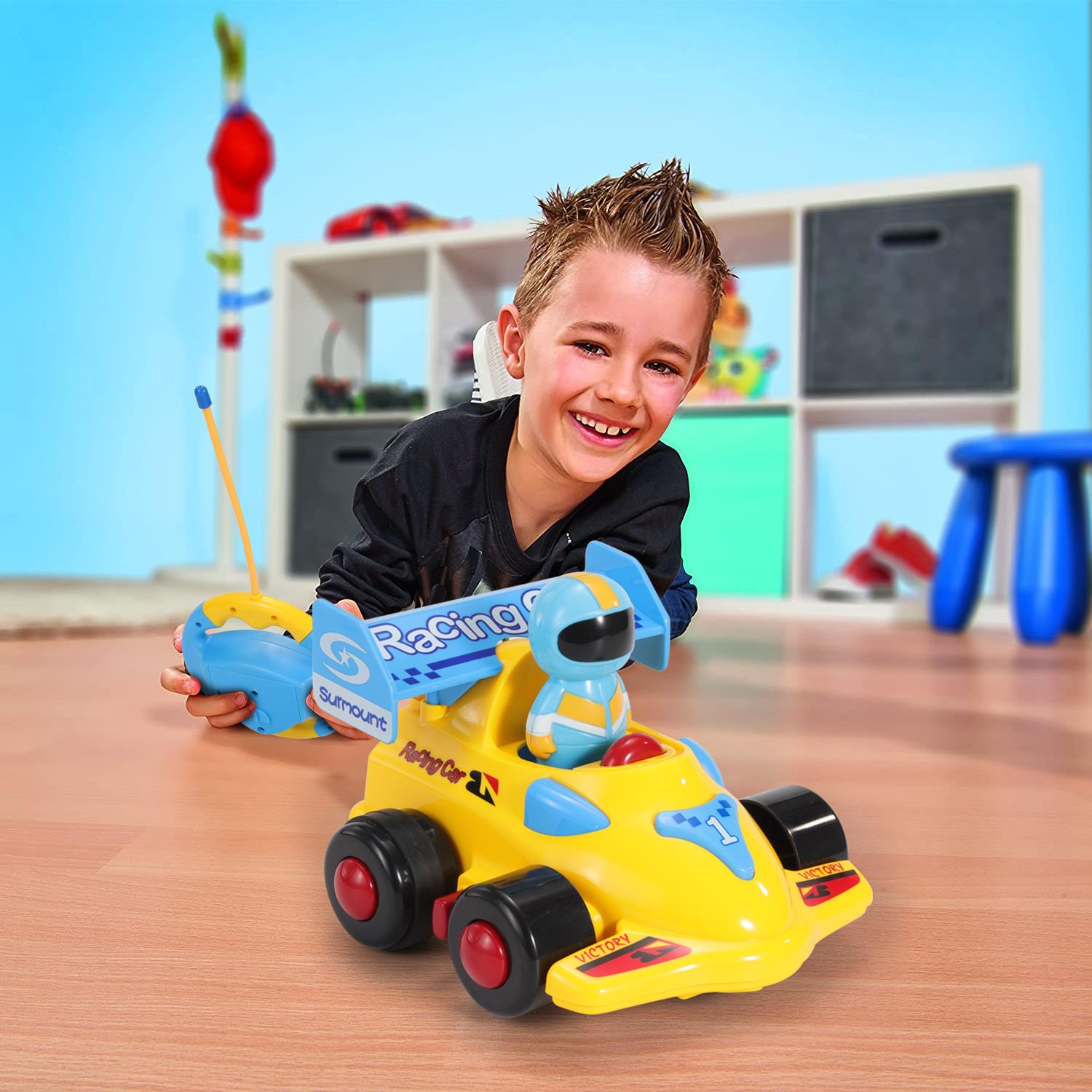 SOKA My First Remote Controlled Racing Car for Toddlers with Sound and Light - Picture 28 of 28