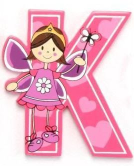 Vinsani Wooden Fairy Alphabet Letters Personalised Bedroom Wall Door Name - Picture 12 of 27