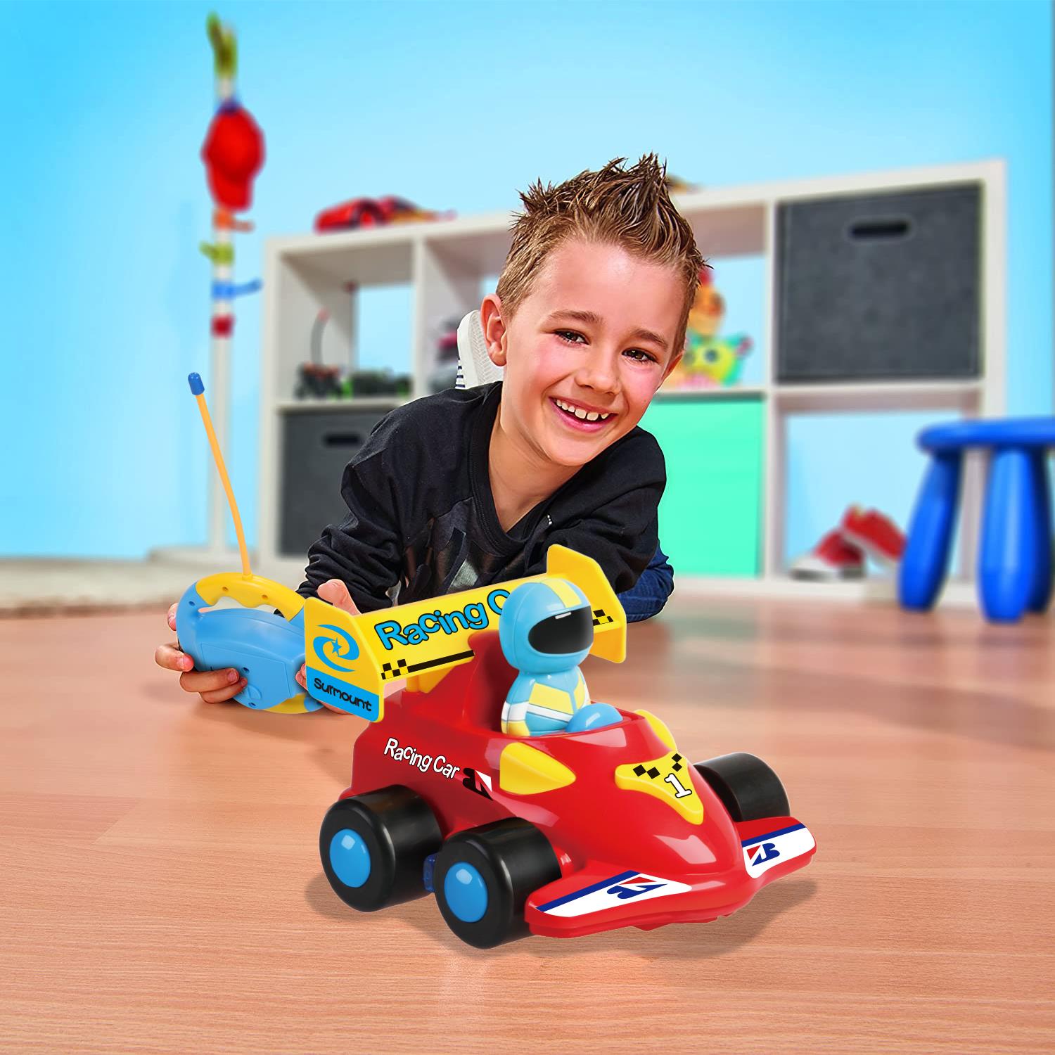SOKA My First Remote Controlled Racing Car for Toddlers with Sound and Light - Picture 19 of 28