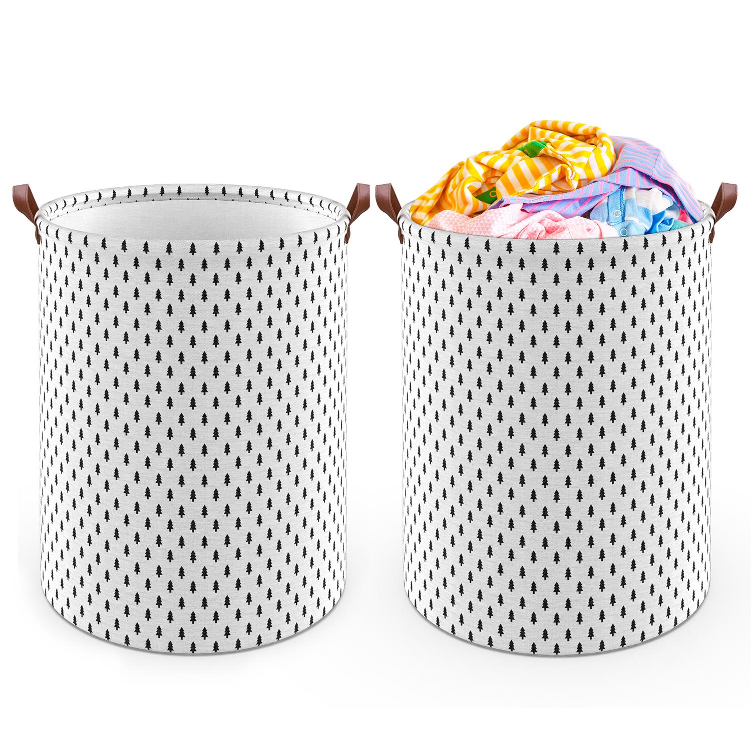 Vinsani Freestanding Laundry Basket Storage Sorter with Drawstring Lid - Picture 76 of 111