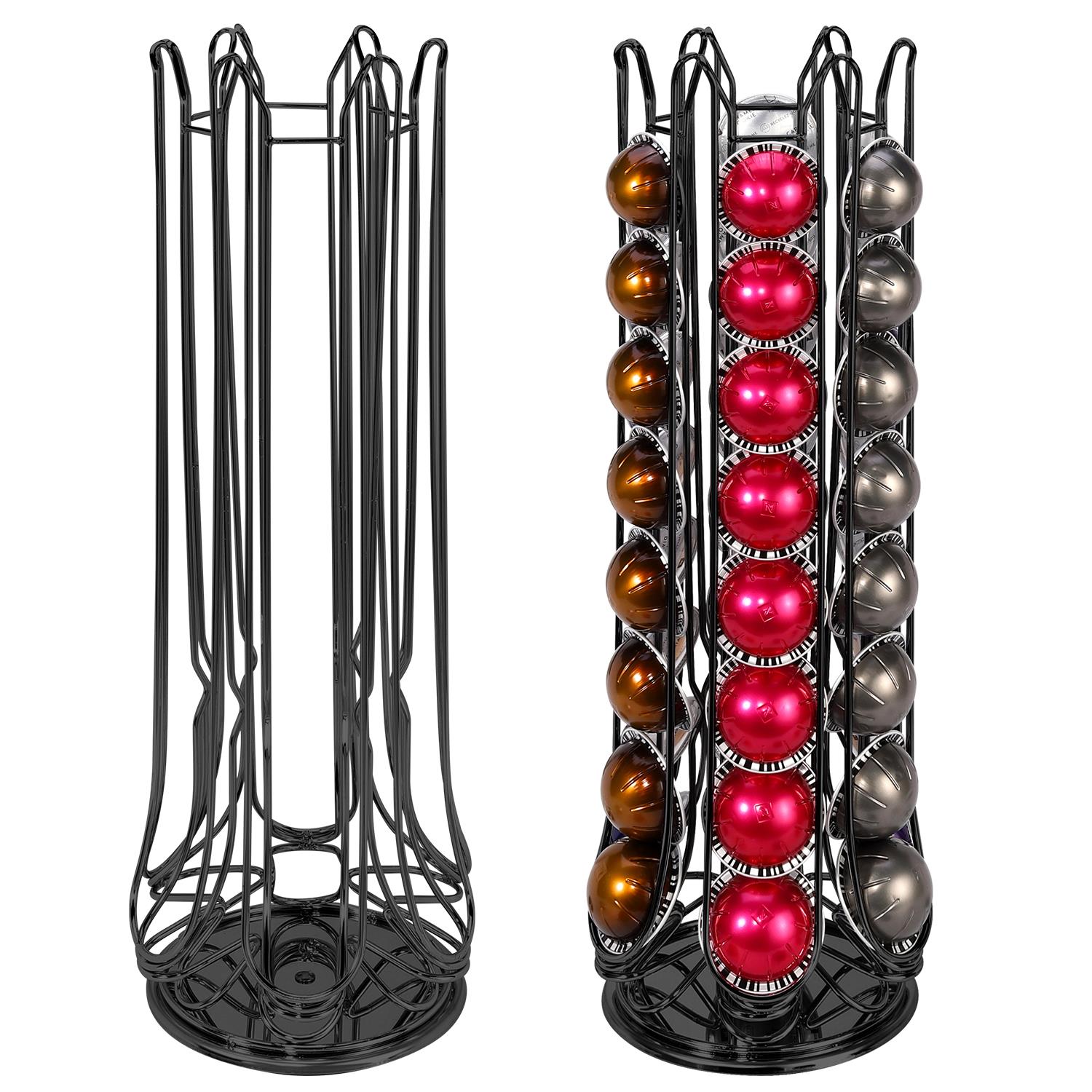 Vinsani 48 Coffee Pod Holder Rotating for Nespresso Vertuo Vertuoline Capsules - Picture 12 of 25