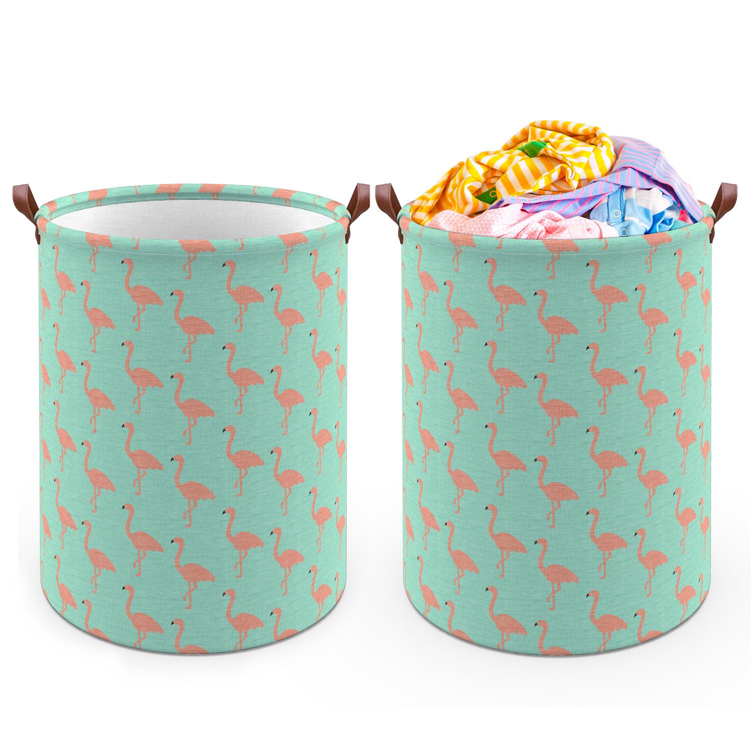 Vinsani Freestanding Laundry Basket Storage Sorter with Drawstring Lid - Picture 32 of 111