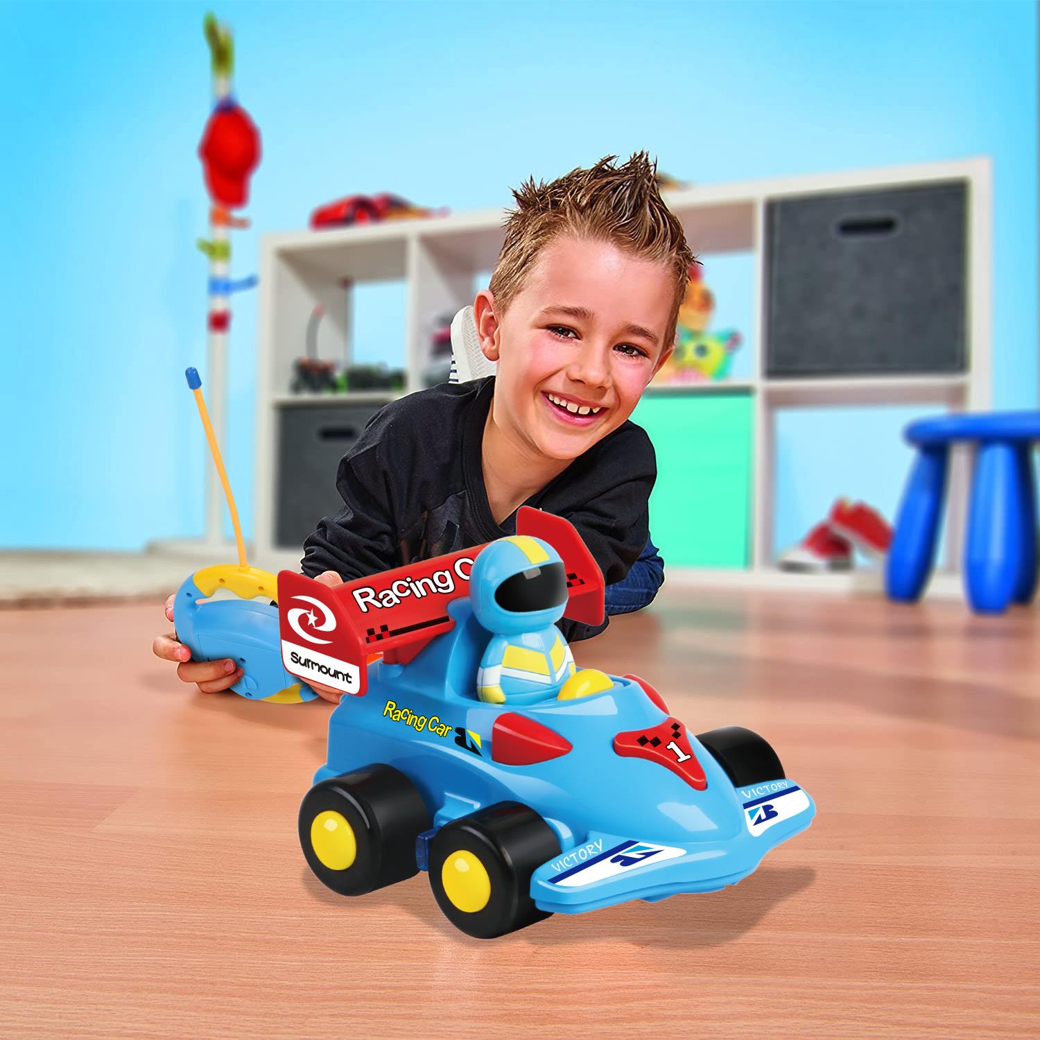 SOKA My First Remote Controlled Racing Car for Toddlers with Sound and Light - Picture 10 of 28