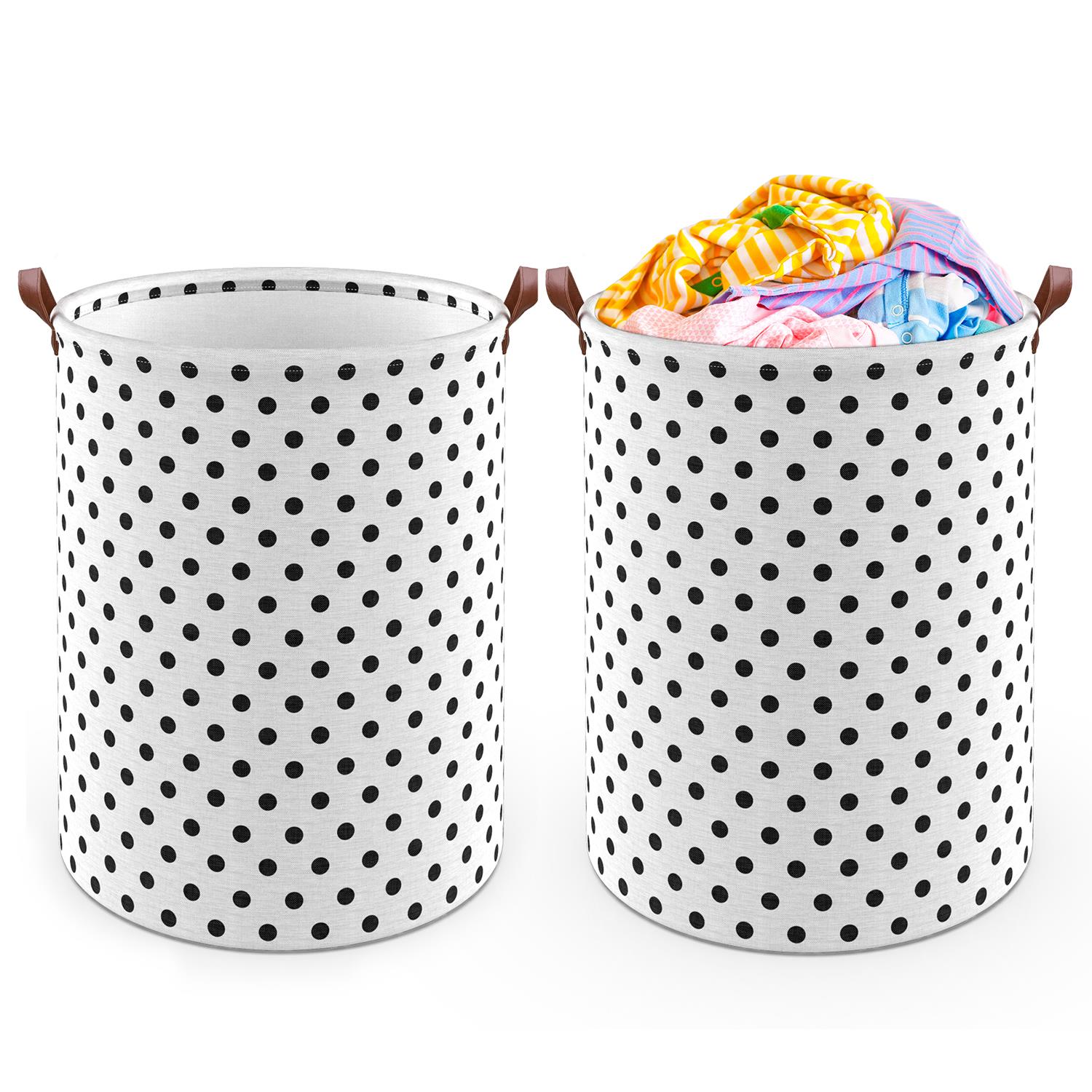 Vinsani Freestanding Laundry Basket Storage Sorter with Drawstring Lid - Picture 43 of 111