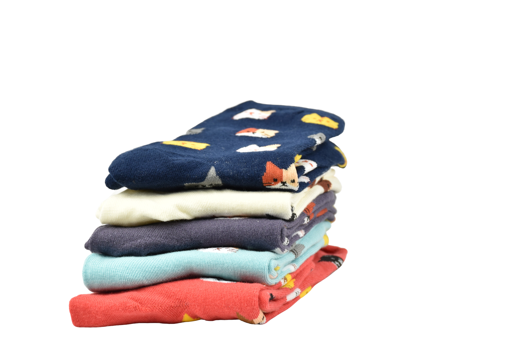 Vinsani® Cat Dog Owl Pet Animal Cute Print Socks 5 Pairs Pack - OneSize Fits all - Picture 24 of 63