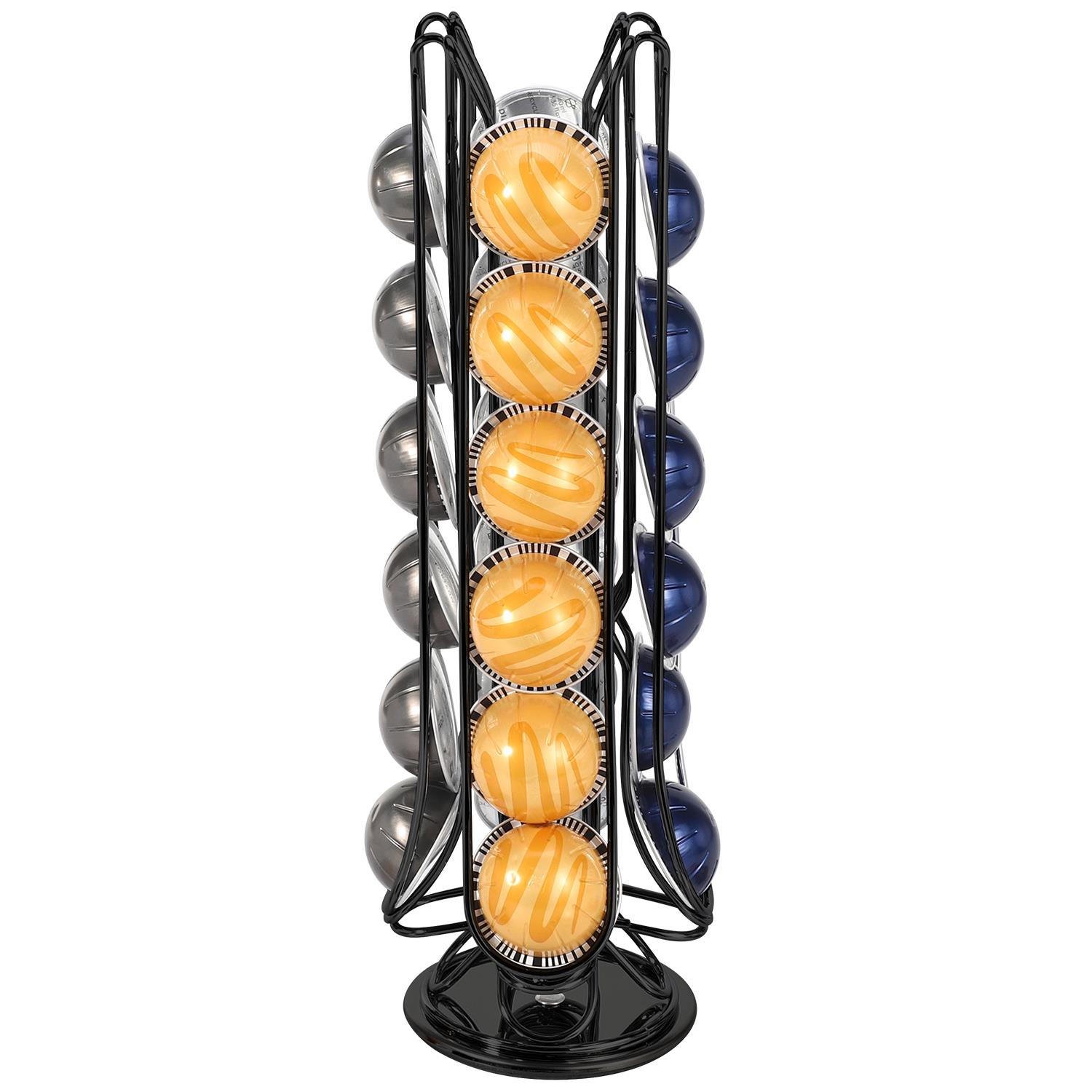 Vinsani 24 Coffee Pod Holder Rotating Nespresso Vertuo Vertuoline Capsules - Picture 13 of 25