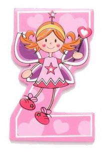 Vinsani Wooden Fairy Alphabet Letters Personalised Bedroom Wall Door Name - Picture 27 of 27