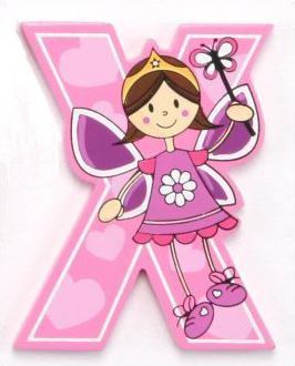 Vinsani Wooden Fairy Alphabet Letters Personalised Bedroom Wall Door Name - Picture 25 of 27