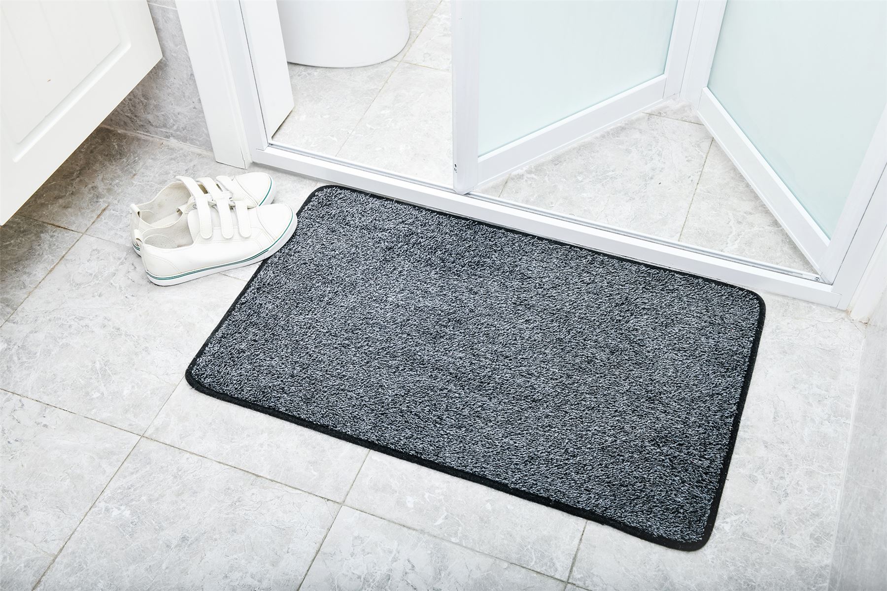 Vinsani Magic Clean Step Mat NonSlip Machine Washable Door mat Carpet