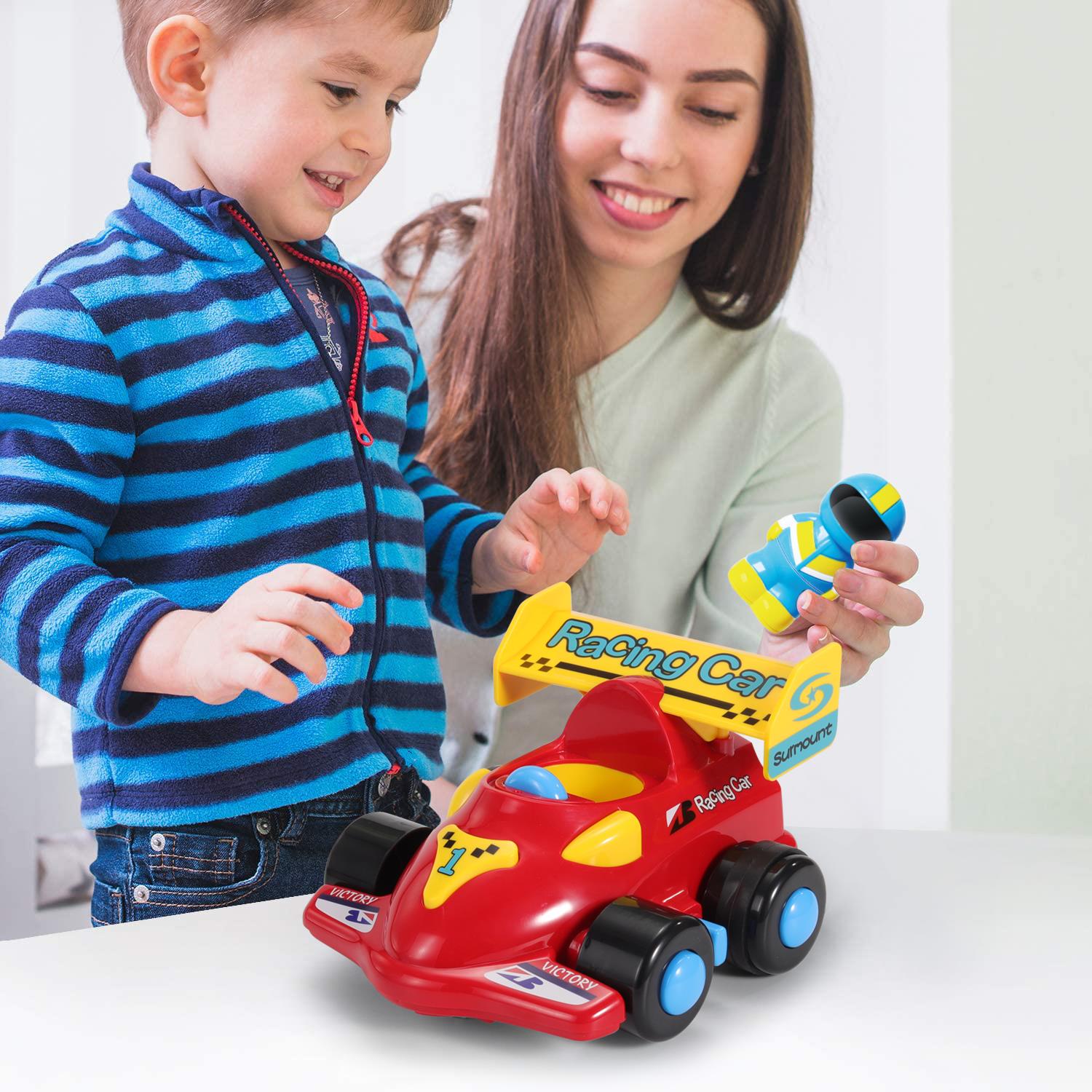 SOKA My First Remote Controlled Racing Car for Toddlers with Sound and Light - Picture 18 of 28