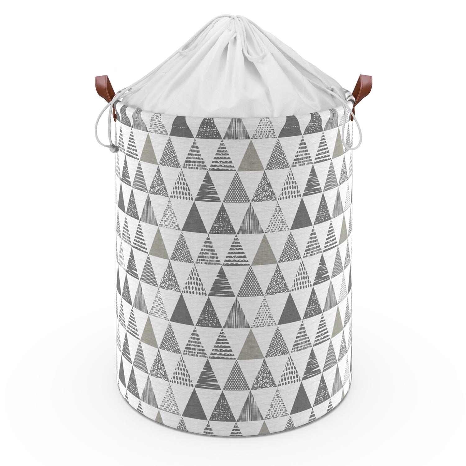 Vinsani Freestanding Laundry Basket Storage Sorter with Drawstring Lid - Picture 80 of 111